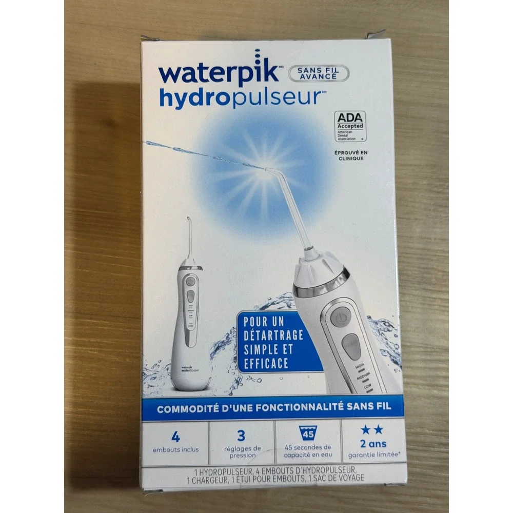 Waterpik Cordless Advanced Water Flosser  WP-560CD Unisex NEW Factory Sealed